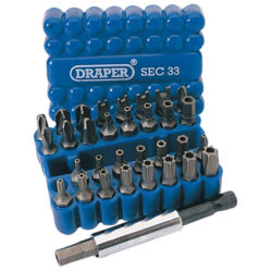 Draper 33 Piece Security Bit Set